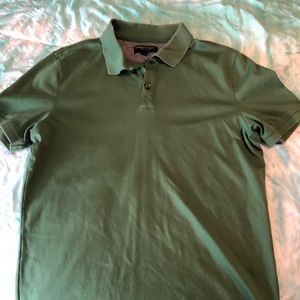 Banana Republic green polo shirt